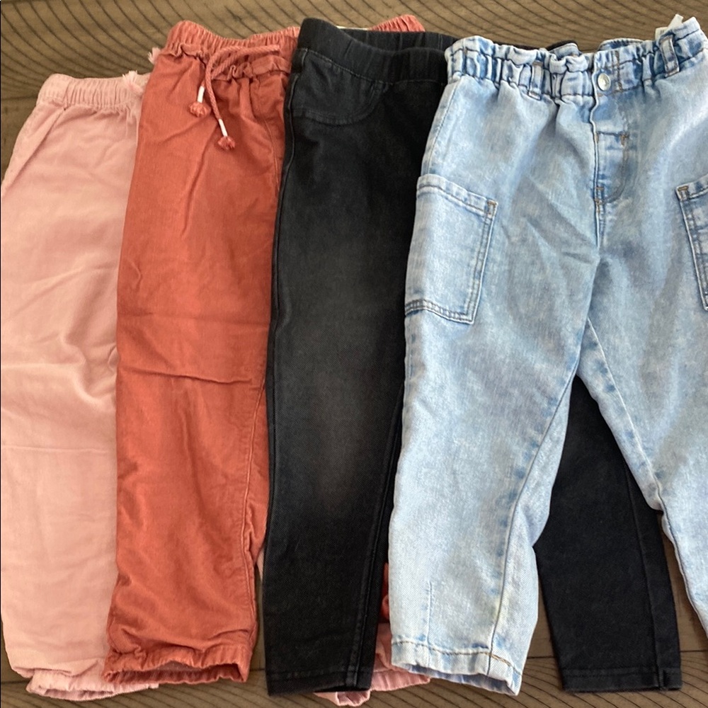 H&M pants for toddler, all 3T.